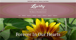 Desktop Screenshot of lyerlyfuneralhome.com